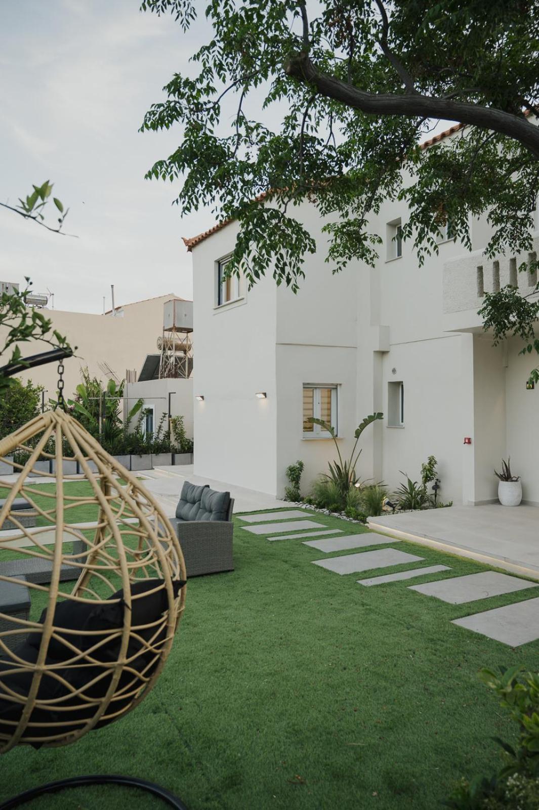 Le Jardin Apartments Kampos Marathokampou Exterior foto